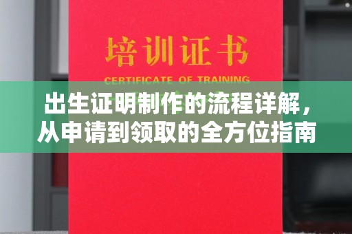 洱源出生证明制作的流程详解，从申请到领取的全方位指南