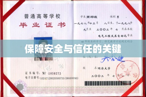 洱源保障安全与信任的关键