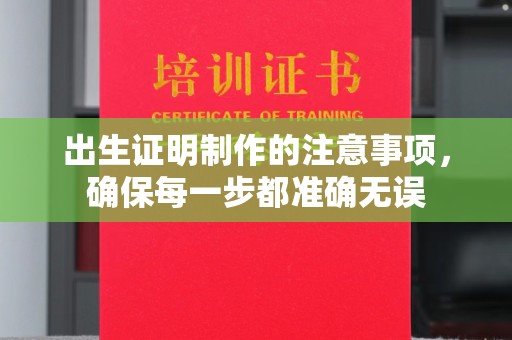 洱源出生证明制作的注意事项，确保每一步都准确无误